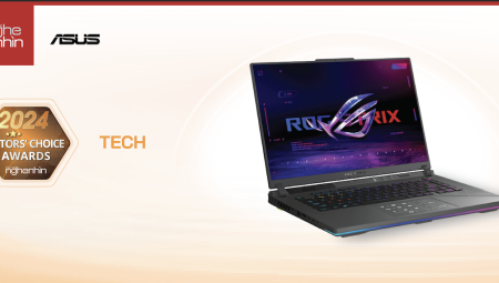 EDITORS' CHOICE AWARDS 2024: Laptop Gaming cao cấp của năm ASUS Rog Strix G16
